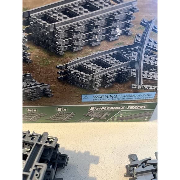 LEGO City Tracks 60205 Extension Accessory Set - Incomplete 7/20 - Picture 6 of 11